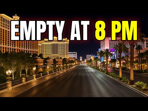 Las Vegas Is EMPTY Tonight – The Shocking Truth Behind the Silent Strip