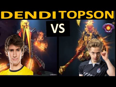 Dendi the Legend vs the Best MK Player in the world OG.Topson.