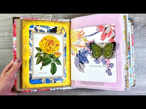 Use Your Scraps #19 - Let’s Journal - Using Scraps Inspired By Our Homes & Gardens