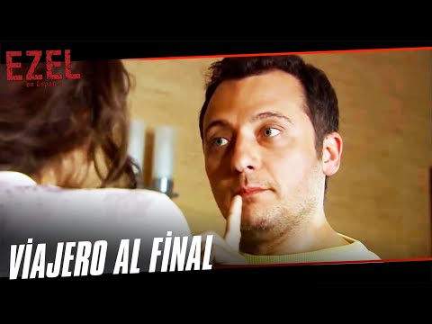 Cengiz Convence a Eyşan De Ir - Ezel En Español Capitulo 49