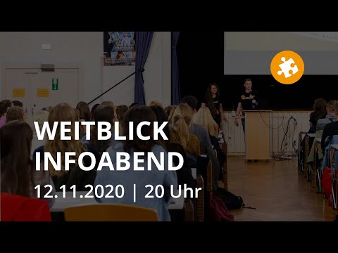 Infoabend Wintersemester 20/21 - Weitblick Münster