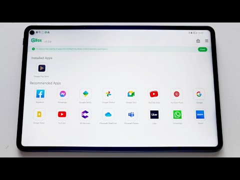 Install GOOGLE PLAY STORE On Huawei Tablet EMUI & Harmony OS NO ADS