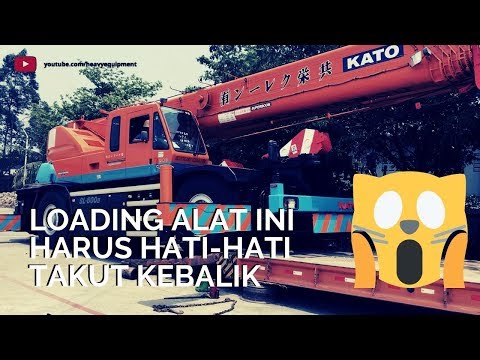 Kato KR50H-L2 SL600 II Rough Terrain Crane or Mobile Crane - Exxa Heavy Equipment