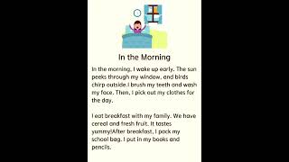 Day 1   In the morning