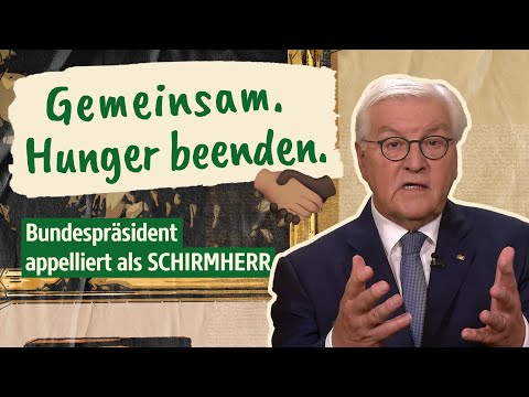 Video Thumbnail: GEMEINSAM 🫱🏼🫲🏾 Bundespräsident appelliert für eine WELT OHNE HUNGER 💚 #ZeroHunger