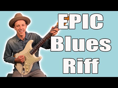 An EPIC blues riff from Buddy Guy: Damn Right, I've Got The Blues Guitar Lesson + Tutorial + TABS