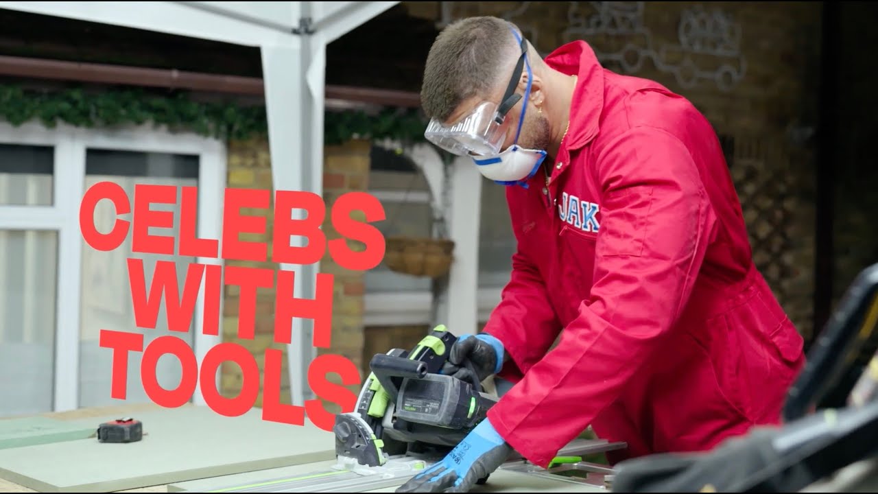 JAKE QUICKENDEN BUILDS A MEDIA WALL IN A DAY!? 😱🛠️ | CELEBS ON THE TOOLS: EPISODE 2