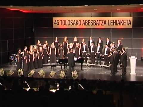 CANTATE DOMINO, Josu Elberdin - ECU CHAMBER SINGERS