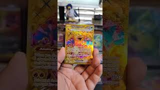 Finally GOLDEN CHARIZARD, From a $1 Garage sale find! #pokemon #pokemoncards #charizard