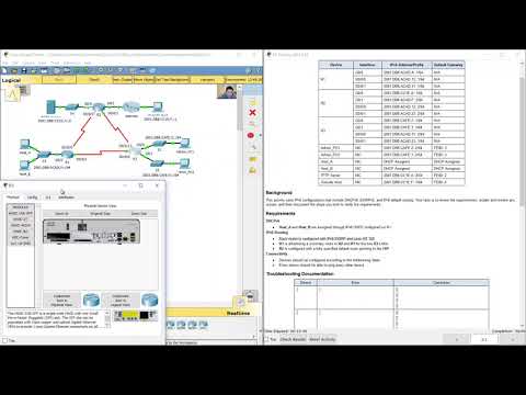8.2.4.13 Packet Tracer - Troubleshooting Enterprise Networks 2