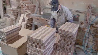 It's amazing! The process of making an elegant end grain cutting board using a w