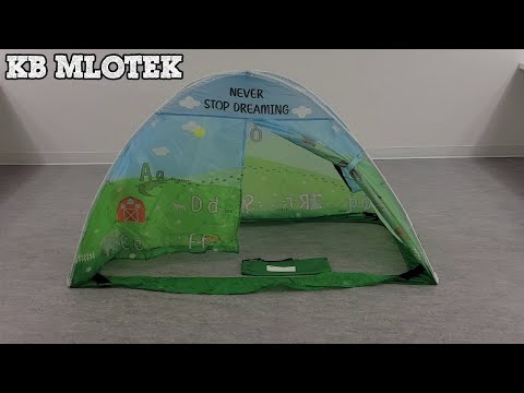 Animal Adventure Twin Size Bed Tent - 360 View - Walk Around🌙✨