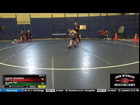 12U 78 Justis Jesuroga Iowa Vs Blake Fox Iowa