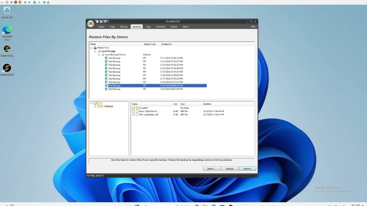 NovaBACKUP March 2024 New Release: A look at the improved local backup engine