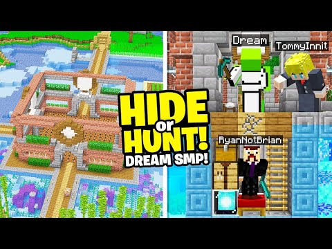 RyanNotBrian - Minecraft Hide or Hunt, But on the Dream SMP