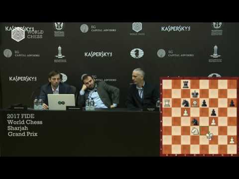 Round 8  Press conference with Grischuk and Mamedyarov