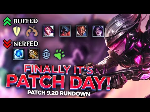 THANK GOD IT'S FINALLY PATCH DAY! TFT Patch 9.20 Rundown | Teamfight Tactics