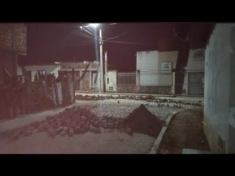 Caçetamento terminando, rua José Elias itapitanga-Bahia 