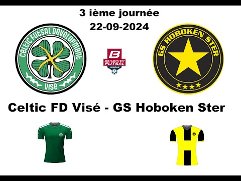 HIGHLIGHTS - Celtic FD Visé - GS Hoboken Ster ( 22-09-2023 ) Score 7-4 ( Image Proximus )