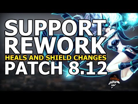 Support Rework Patch 8.12 (League Of Legends)