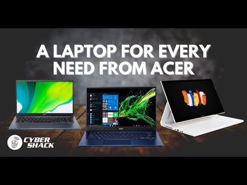 Finding out the latest from Acer on their Swift 3X, Swift 5 & ConceptD line