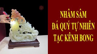Nhâm Sâm Đá Ngọc Onyx Tự Nhiên Pakistan Trang Trí Phong Thuỷ Cao Cấp