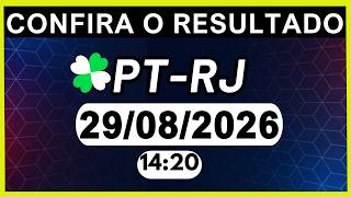 RESULTADO JB - PT-RJ e LOOK-GO 14:20 | 29/08/2026