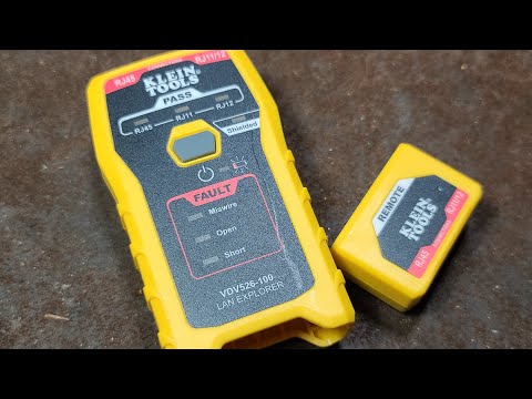 Klein Tools Lan Explorer Ethernet/Phone Basic Cable Tester Review