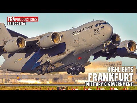 Planespotting Frankfurt: Military Operations & Government Flights