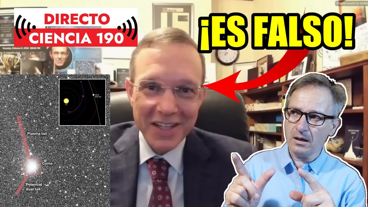 Directo Ciencia 190 🟥 3I/ATLAS HALLAN CRIO VOLCANES y ELEMENTOS ESENCIALES PARA la VIDA