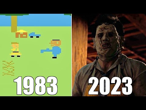 Evolution of Leatherface in Games [1983-2023]