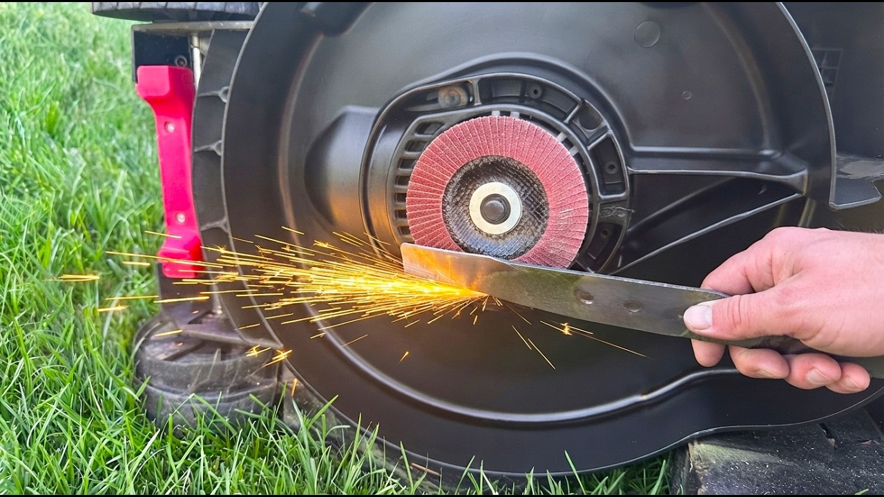 Lawn Mower Blade Sharpening Techniques Most People Don't Know