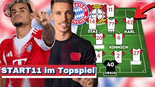 ✅ This is how FC Bayern will play against Leverkusen! Kompany trusts his top eleven