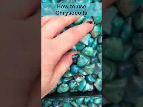 How to use Chrysocolla!