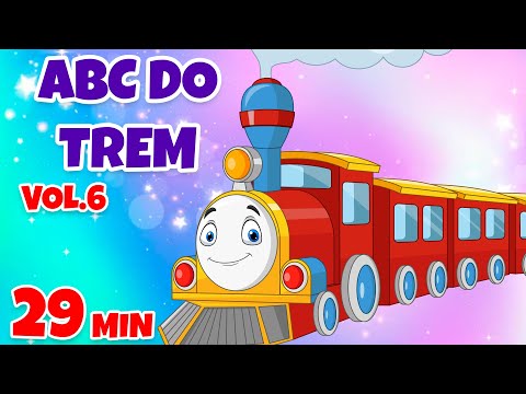ABC Mágico do Trem Vol. 6 - Giramille 29 min | Desenho Animado Musical