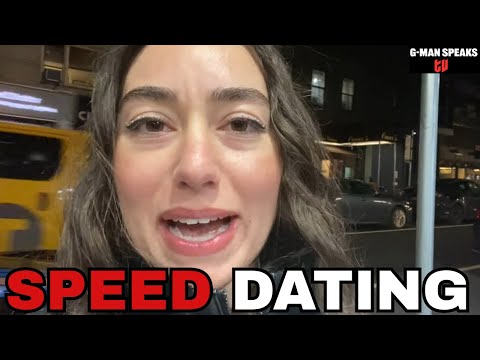 She PERFECTLY Explains Why Speed Dating is ROCK BOTTOM For Women