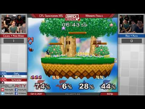 CFL Smackdown 145 Melee - Colbol + King Momo vs Ridz + Kuya - Doubles Winners Finals