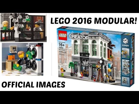Lego 10251 Brick Bank Official Images!