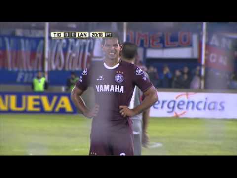 Gol de Sand. Tigre 0 - Lanús 1. Fecha 13. Primera División 2016.