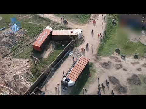 Bara Parsa Hawa Huri || Drone Views || Bara Parsa  || Wind Strom In Nepal
