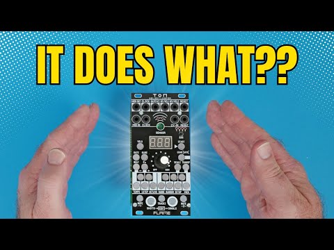 FLAME Electronics Musical Instruments TON - 2 Channel Melody Looper & Quantizer 2026 - Black image 3
