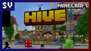 Playing HiveMC for the first time ever.