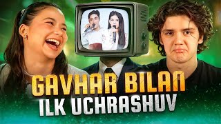 ILK UCHRASHUV - OYLIGI $5000-LIK KELIN | GAVHAR | FARRUX SHARIPOV | O'ZIMIZ