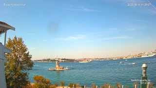 Istanbul:Galata & Kız Kulesi Live Stream Istanbul #Bosphorus #Istanbul #boğaz #live #kizkulesi live webcam