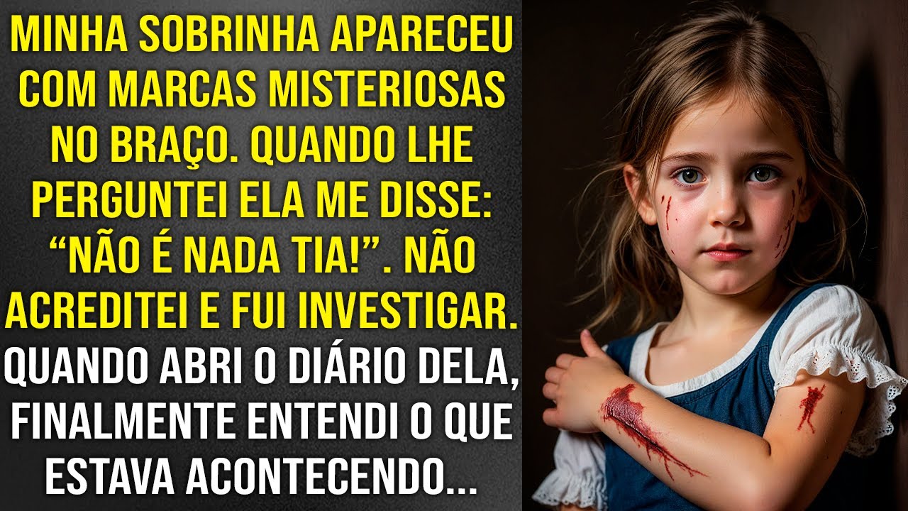 Minha sobrinha apareceu com marcas no braço. Quando perguntei o que aconteceu a resposta me destruiu