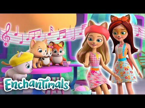 Enchantimals jūros kiaulyčių herojų rinkinys video