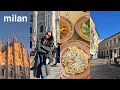 milan vlog | 🌼duomo, shopping, italian food, strolling