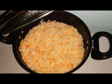 HOW TO MAKE RICE WITH CARROTS VERY LOOSE, EASY AND FAST 😋