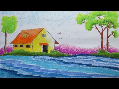 Pastel Drawing | How to Draw a Scenery | Episode 7
