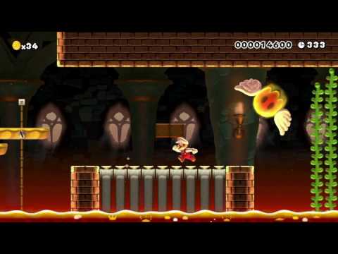 Iggy Castle New SMB Wii Remix by Aaron ~SUPER MARIO MAKER~ NO COMMENTARY 1AP